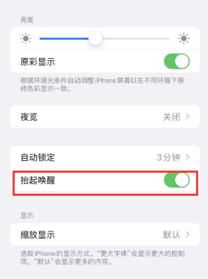 六安苹果授权维修站分享iPhone轻点无法唤醒怎么办