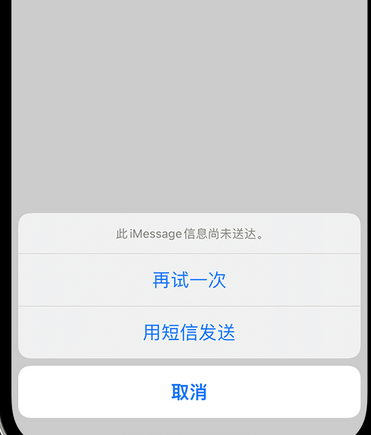 六安apple维修iPhone上无法正常发送iMessage信息