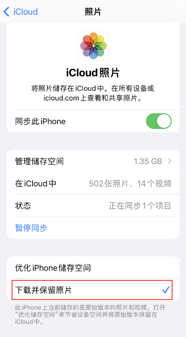 六安苹果手机维修分享iPhone 无法加载高质量照片怎么办 