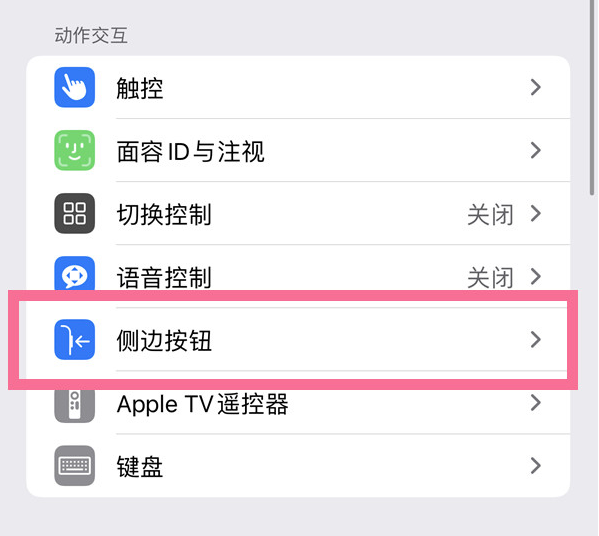 六安苹果14维修店分享iPhone14 Plus侧键双击下载功能关闭方法 